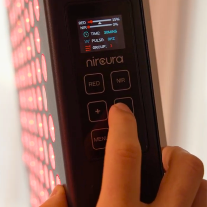 panou compact wellness cu lumina rosie pentru piele