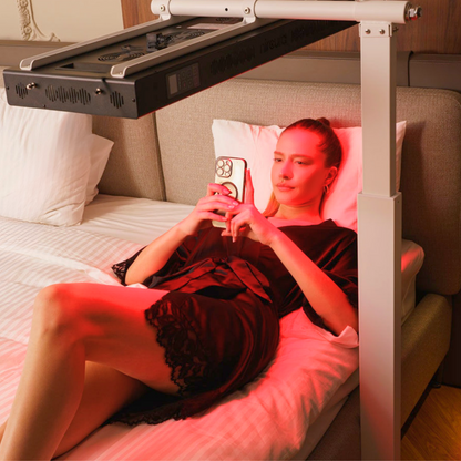 panou wellness cu lumina rosie pentru piele si recuperare
