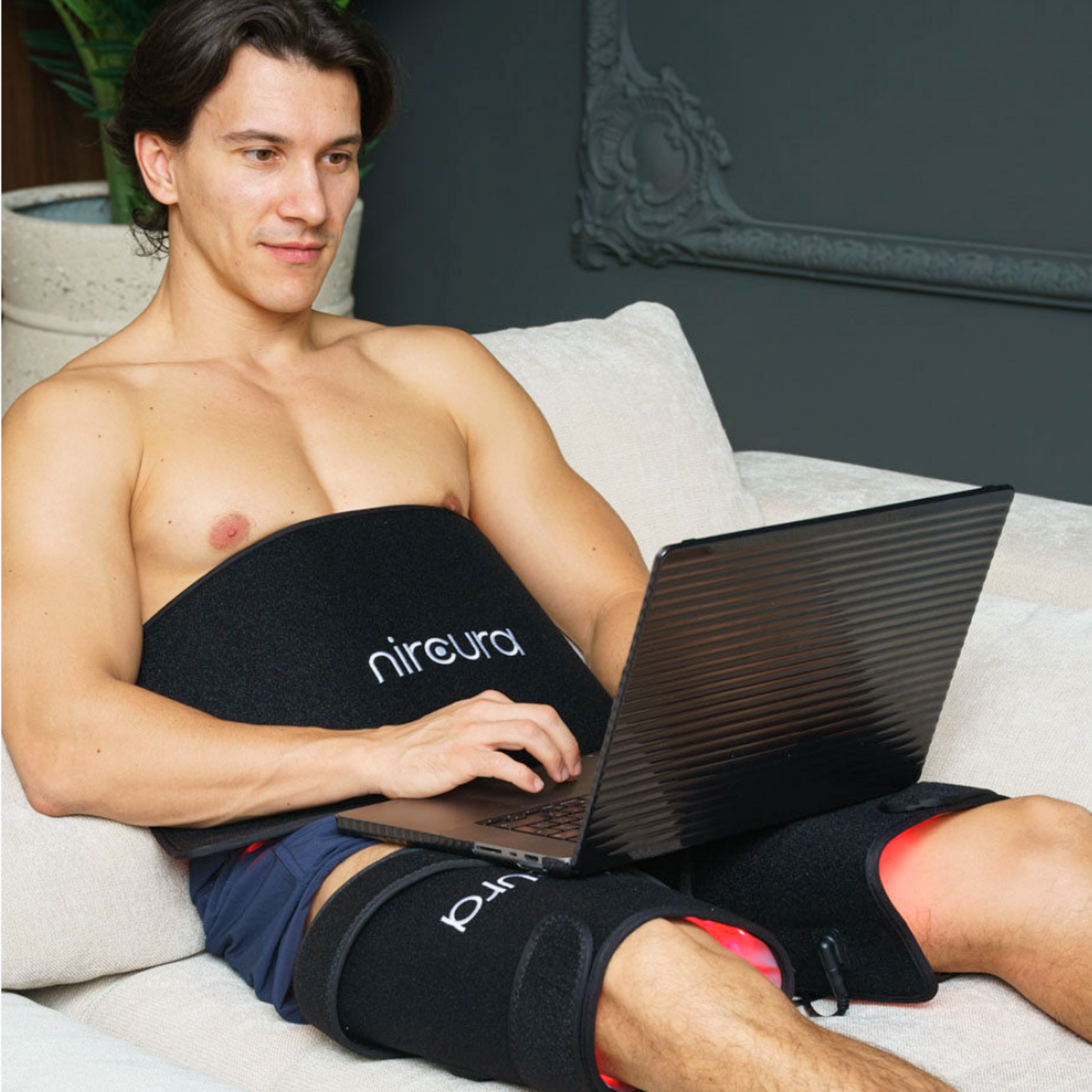 Modular system with photobiomodulation pads - Nircura Physio Heal Ultra