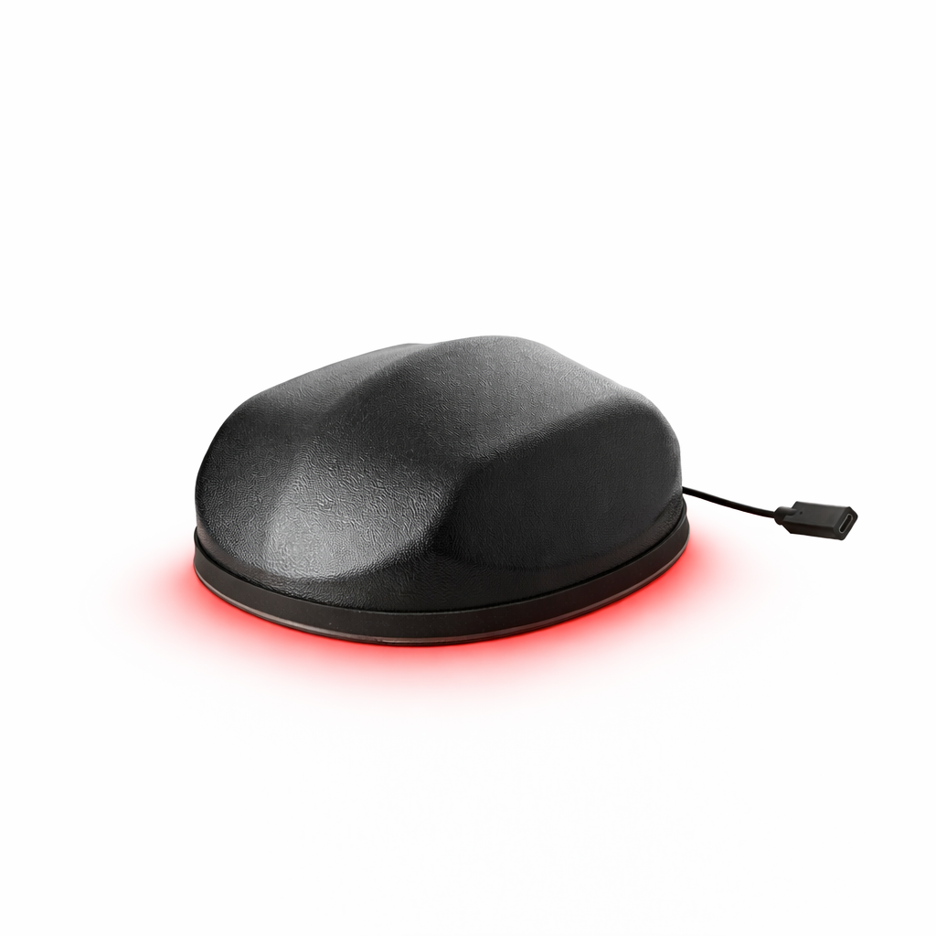 casca cu lumina rosie 650 nm pentru caderea parului